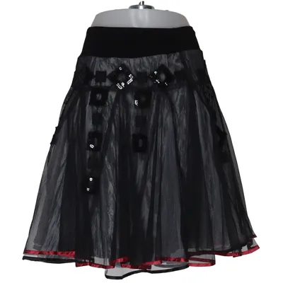 Jupe en tulle (Noir, Rouge) de Ariella Polyester