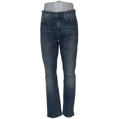 Spijkerbroek (Blauw) van Timberland Katoen, Elastaan, Leer