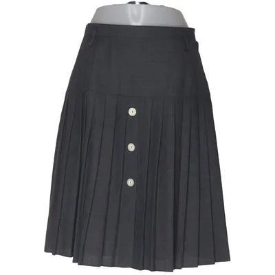 Skirt (Gray) from Bardehle Polyester, Wool