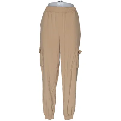Cargo broek (Beige) van Clockhouse Elastaan, Polyester, Viscose
