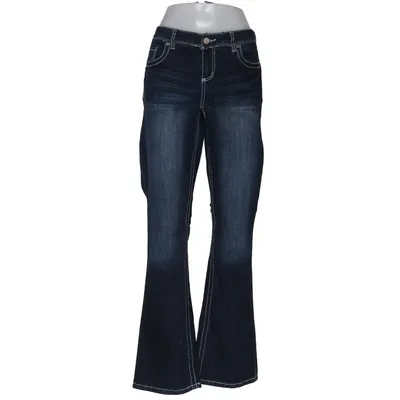 Jean (Bleu) de Maurices Coton, Élasthane, Polyester