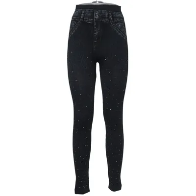 Leggings (Gray) from Eleuek Bamboo, Cotton, Elastane