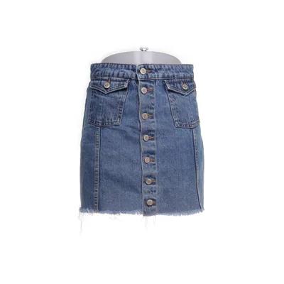 Jeanskjol (Blå) från Zara Authentic Denim by TRF Bomull