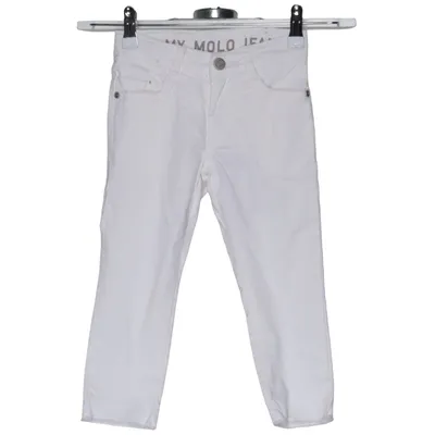Jeans (Vit) från Molo Jeans Bomull