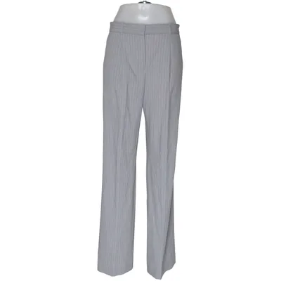 Kostuumbroek (Grijs) van Mango Elastaan, Polyester, Viscose