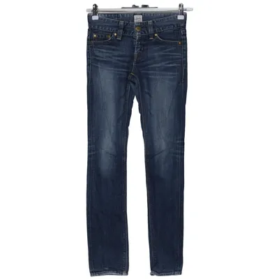 Jeans (Blå) från Moussy Bomull, Elastan