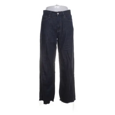 Jeans (Blå) från Uniqlo Bomull, Linne, Lyocell, Polyester