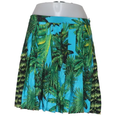 Rok (Blauw, Groen, Meerkleurig) van Versace for H&M Zijde