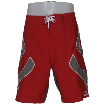 Swim shorts (Red, Gray) from Quiksilver Polyester