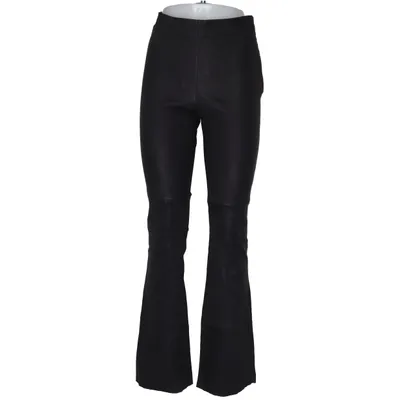 Lederhose (Blau) von H&M Premium Quality Leder, Baumwolle, Elasthan