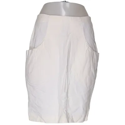 Jupe (Blanc) de Ellegal Coton, Lin