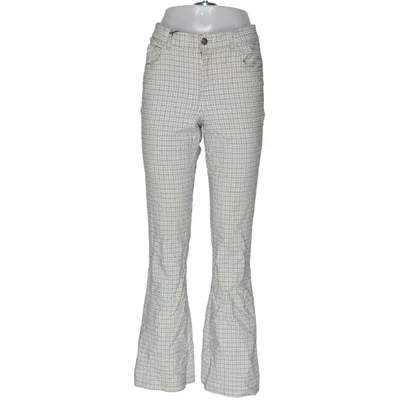 Byxor (Grön, Vit) från Hollister Elastan, Polyester, Viskos