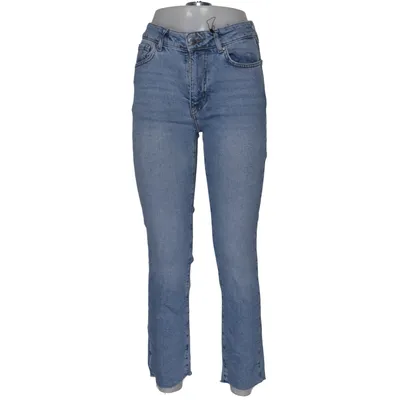 Spijkerbroek (Blauw) van Never Denim Elastaan, Gerecycled katoen