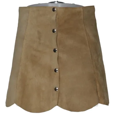Lederrock (Braun) Leder