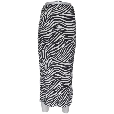 Maxi skirt (Black, White) from Mikuta Lyocell, Viscose