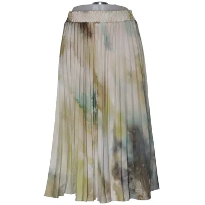 Jupe (Beige, Vert, Multicolore) de Zara Basic Polyester