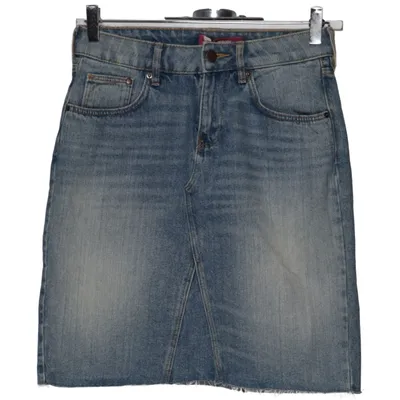 Jeanskjol (Blå) från Now Bomull
