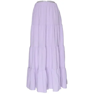 Maxi rok (Lila) van Shein Curve Polyester