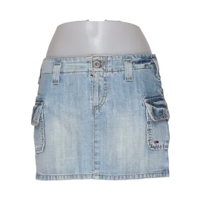 Denim skirt (Blue) from Tommy Hilfiger Denim Cotton