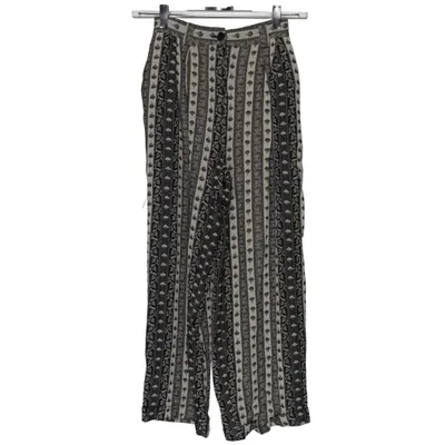 Palazzohose (Schwarz, Beige) von Chantal Thomass Acetat, Viskose