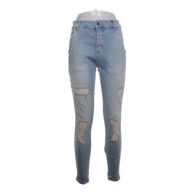 Jeans (Blå) från SikSilk Bomull, Elastan
