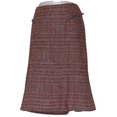 Rok (Bruin, Meerkleurig) van Prêt à Porter Acryl, Polyester, Zijde, Viscose, Wol