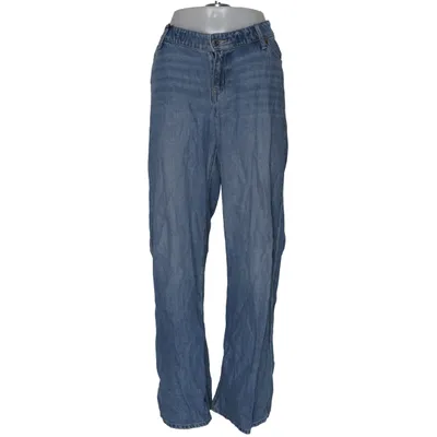 Vente jeans (Blå) fra H&M Mama Bomuld, Lyocell
