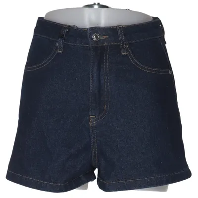 Denim shorts (Blauw) van Loavies Katoen, Polyester