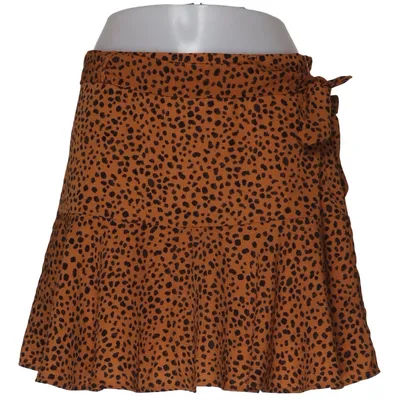 Skirt (Brown, Black) from Stradivarius