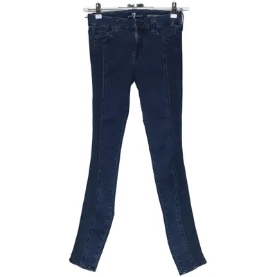 Jeans (Blå) från 7 for All Mankind Bomull, Elastan