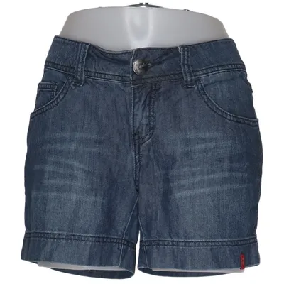 Denim shorts (Blauw) van EDC by ESPRIT Katoen