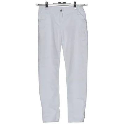 Jean (Blanc) de Vertbaudet Coton, Élasthane, Polyester