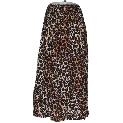Jupe longue (Marron, Noir) de Ella Viscose