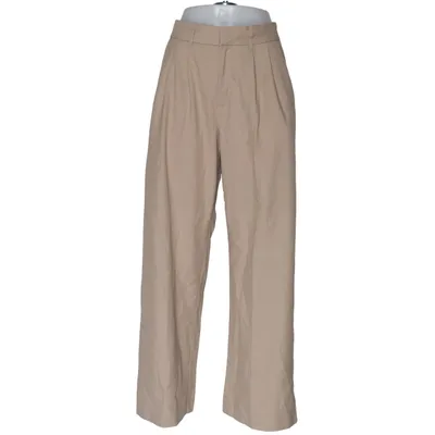 Jakkesætsbukser (Beige) fra H&M Trend Polyester, Viscose