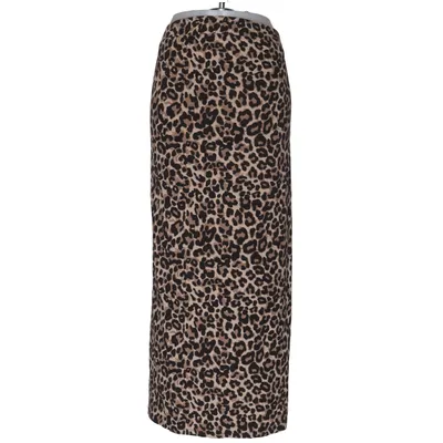 Maxi skirt (Brown, Black) from Lindex Elastane, Viscose