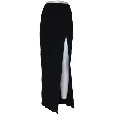 Långkjol (Svart) från NLY Trend Elastan, Viskos