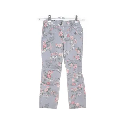 Pants (Blue, Multicolored) from United Colors of Benetton Cotton