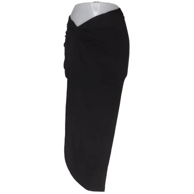 Jupe portefeuille (Gris) de Yu & Me Élasthane, Polyester