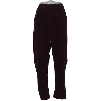 Pantalon en velours (Violet, Rouge) de Croft&Barrow Coton, Élasthane