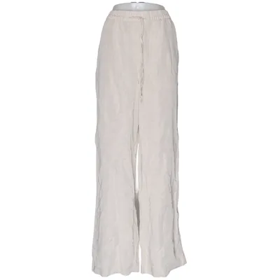 Byxor (Beige) från H&M Linne, Polyester, Viskos