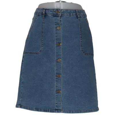 Spijkerrok (Blauw) van Honey B Blue Katoen, Elastaan, Polyester, Viscose