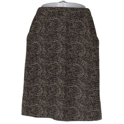 Jupe (Noir, Beige) de Mazing Élasthane, Polyester