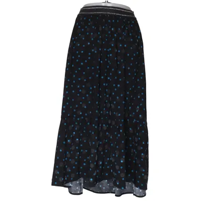 Maxi nederdel (Sort, Blå) fra Weiz Copenhagen Polyester, Viscose