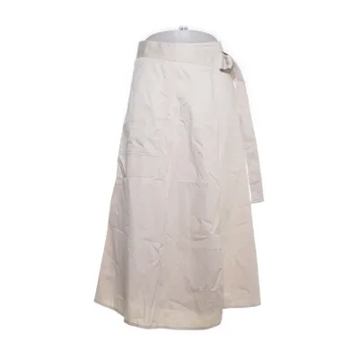 Wikkelrok (Beige) van Vanilia Katoen, Elastaan, Tencel