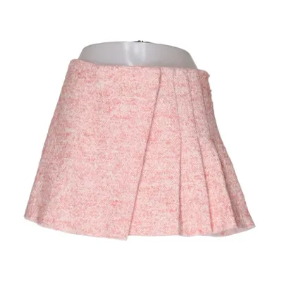 Omlottkjol (Rosa, Vit) från Maje Akryl, Bomull, Elastan, Polyester, Viskos, Ull