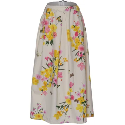 Maxirock (Weiß, Gelb, Pink) von I Blues Elasthan, Polyester
