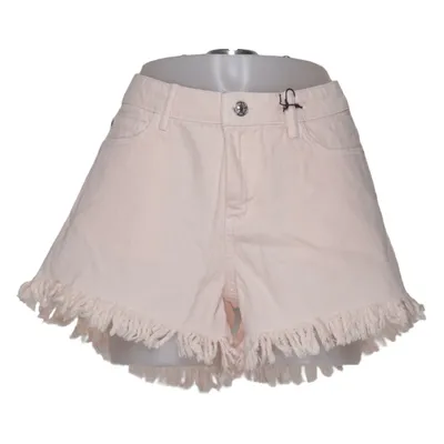 Denim shorts (Pink) from Mango Denim & Tees Cotton