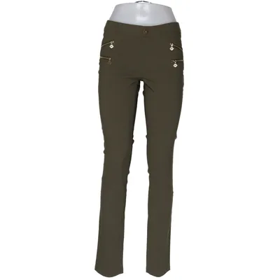Broek (Groen) van Melrose Elastaan, Polyester, Viscose