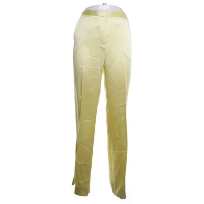 Kostymbyxor (Gul) från Massimo Dutti Viskos, Polyester