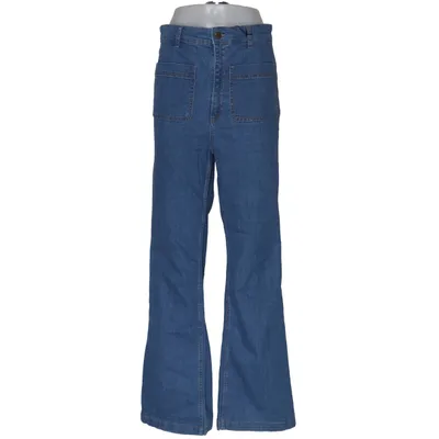Jeans (Blå) fra Forever 21 Bomuld, Elastan, Polyester